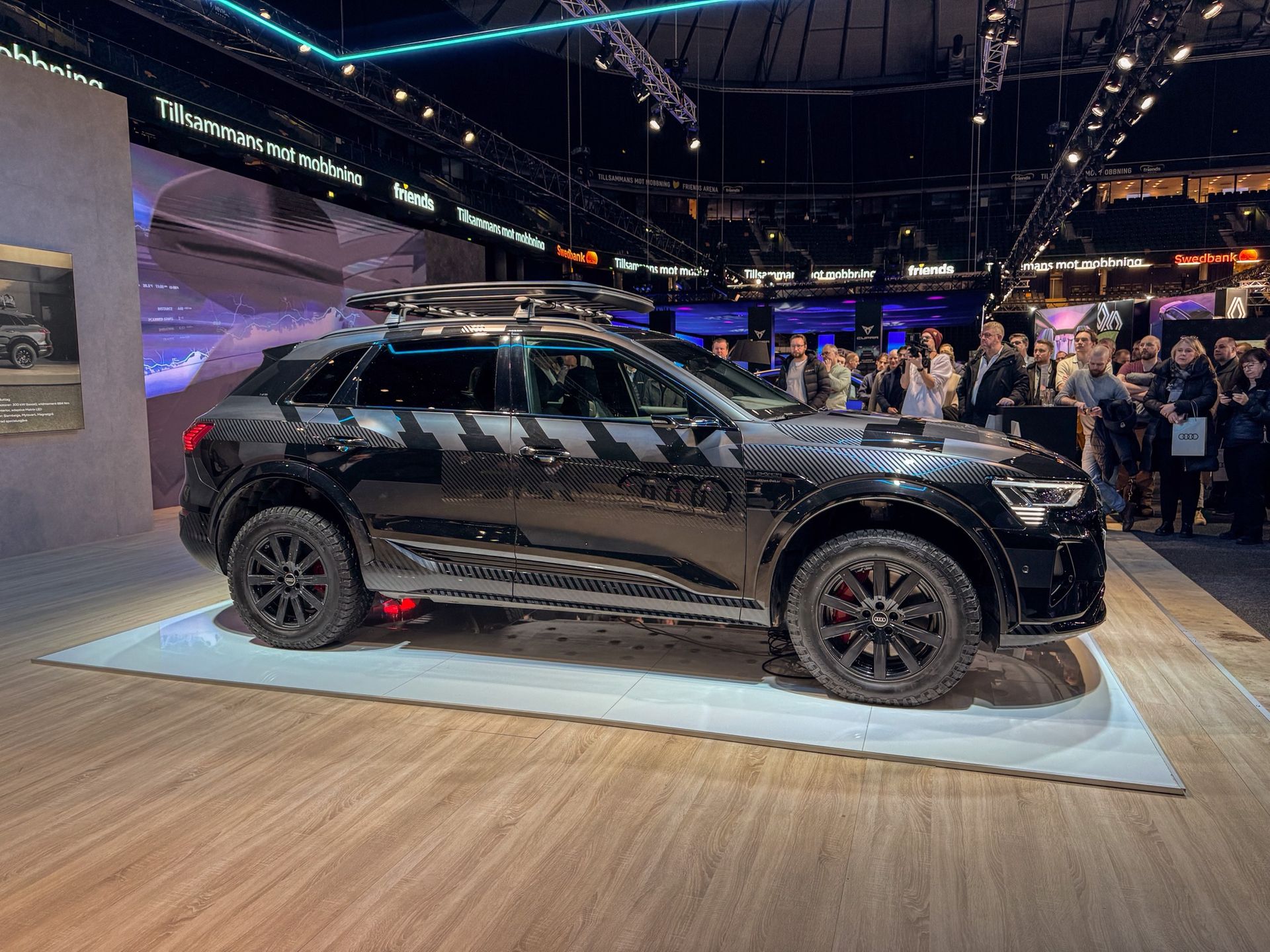 Vi har känt på Audi Q8 e-tron Dakar Edition 