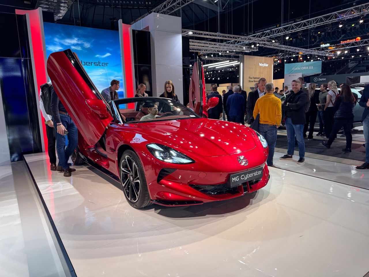 MG Cyberster är en eldriven roadster