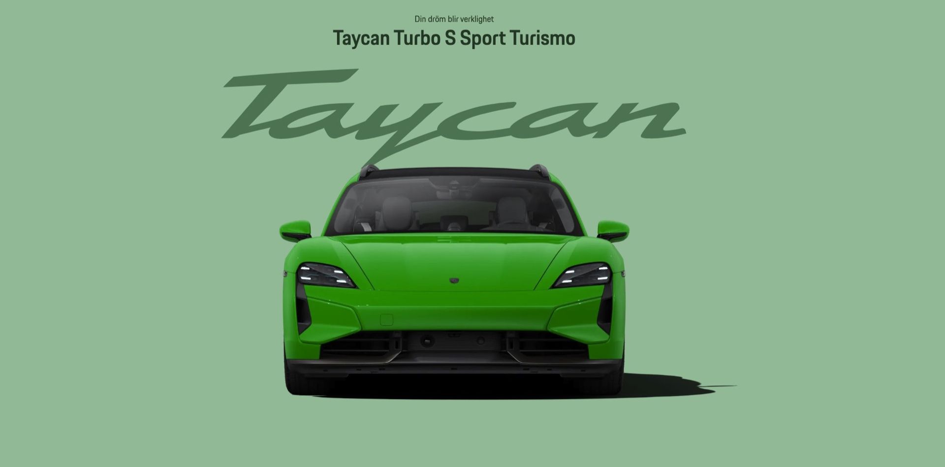 Nu kan du bygga nya Porsche Taycan