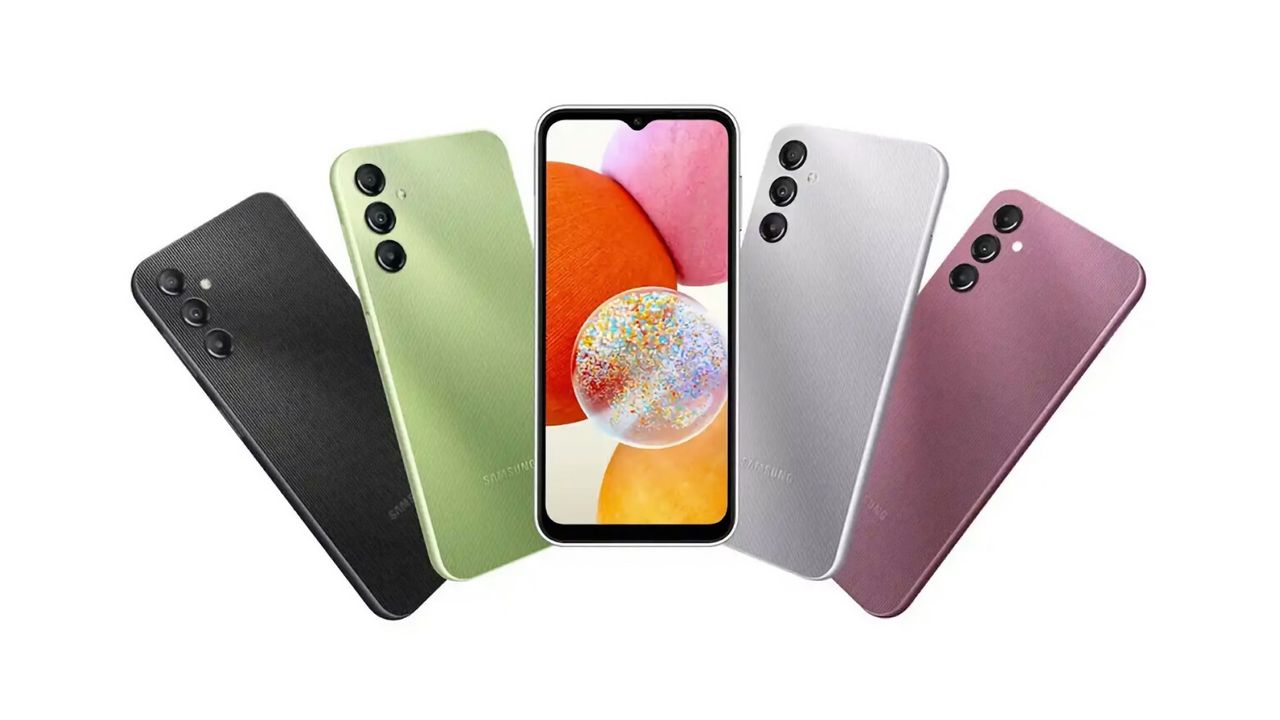 Galaxy A14 4G den bäst säljande Android-luren 2023