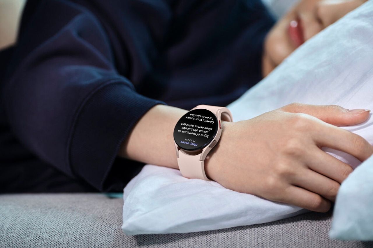Samsungs Galaxy Watch kan nu upptäcka sömnapné 