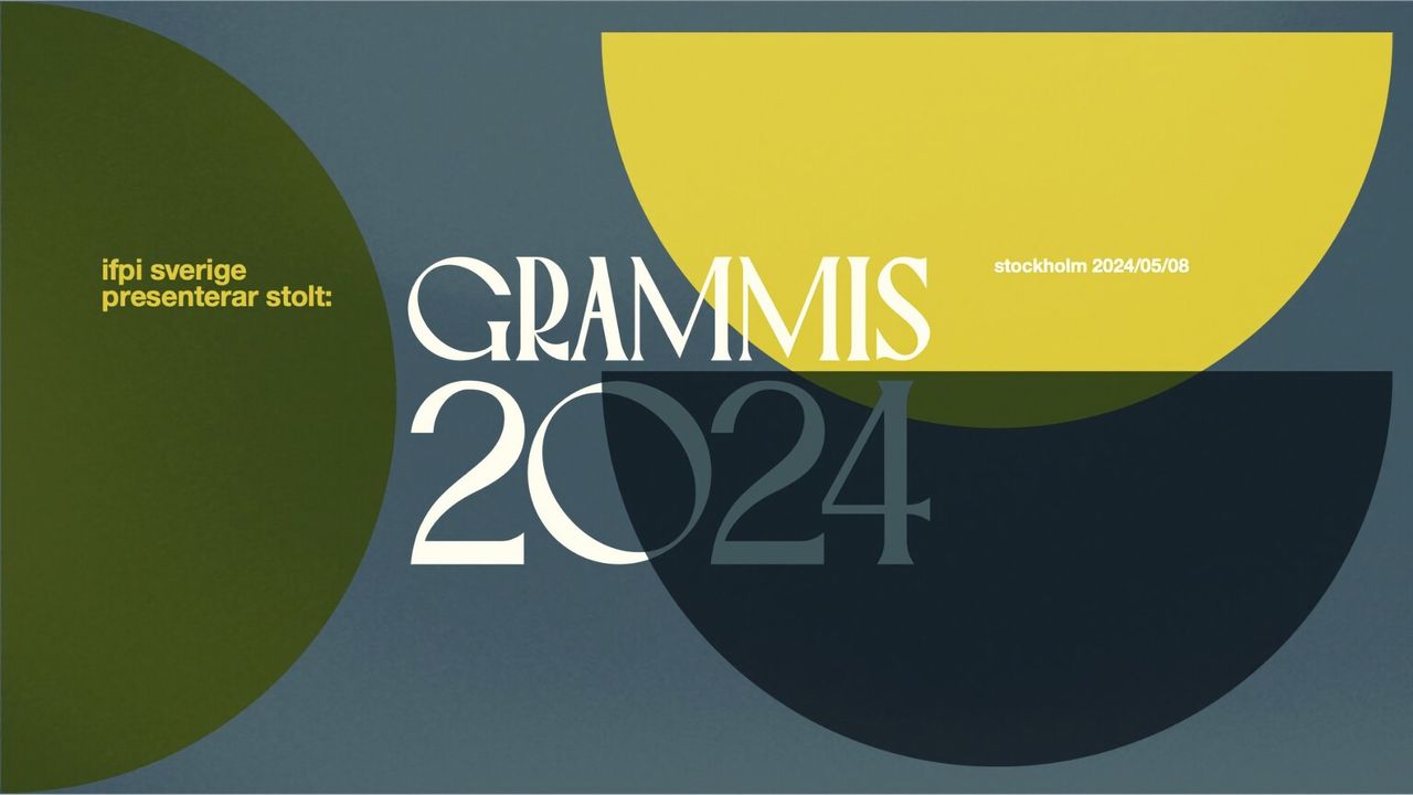 Grammisgalan sänds endast på YouTube