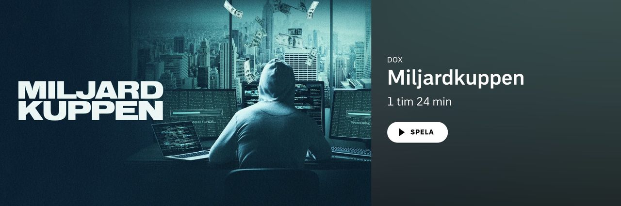 Nu finns Miljardkuppen på SVT Play