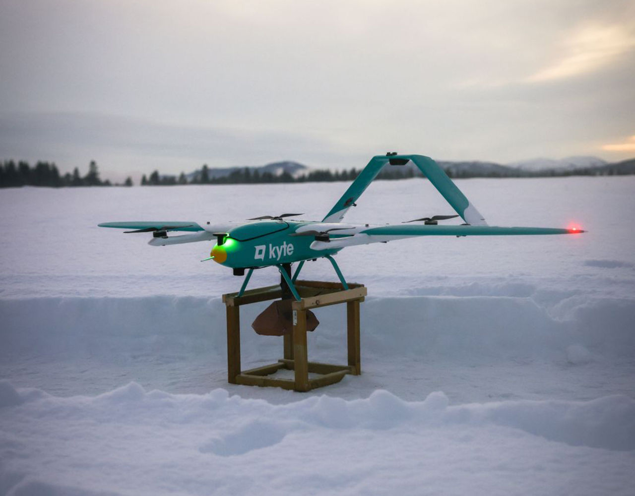 Världens längsta rutter för leveransdrönare lanseras i Norge