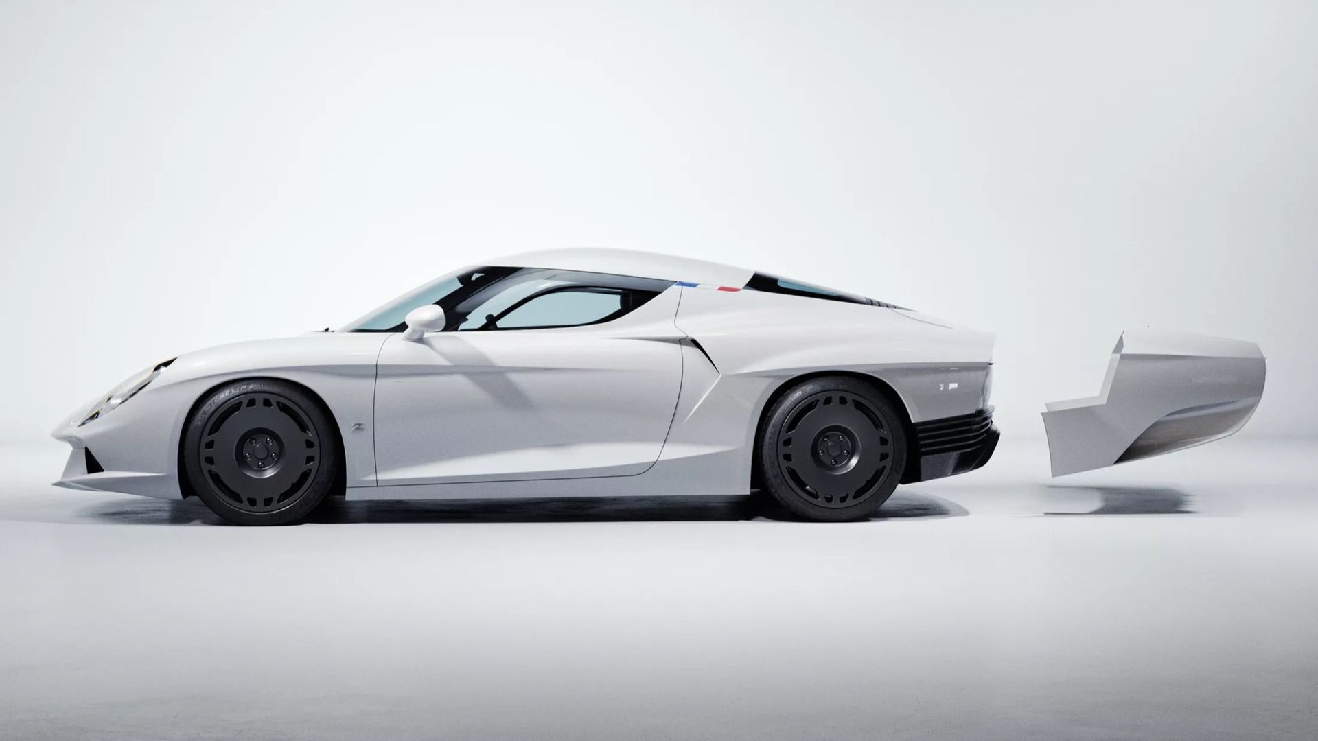 Specialbyggd Alpine A110 med avtagbar rumpa