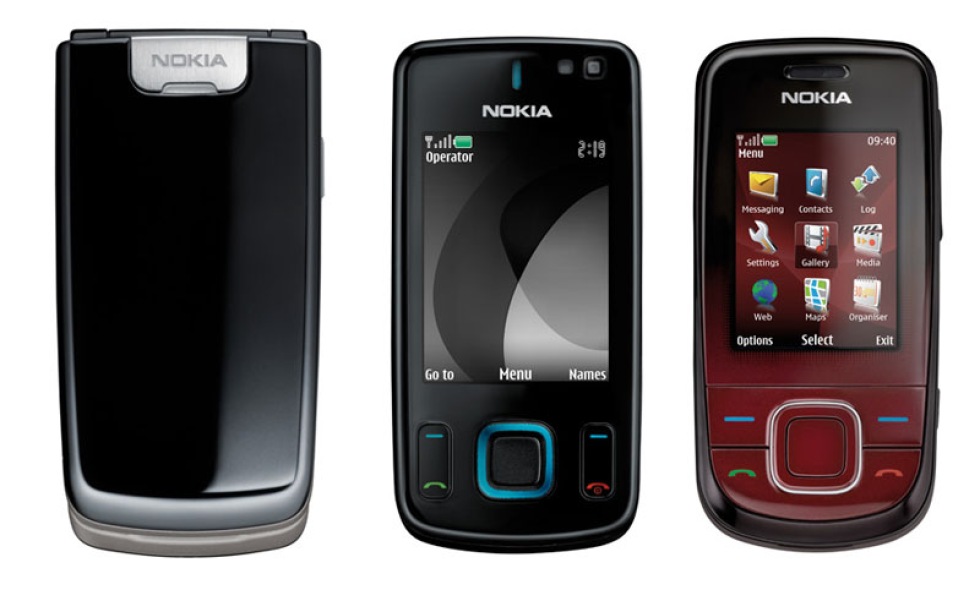 Tre nya lurar från Nokia