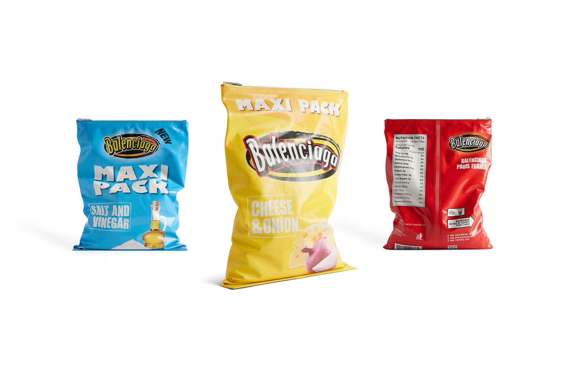 Balenciaga gör världens dyraste chipspåsar