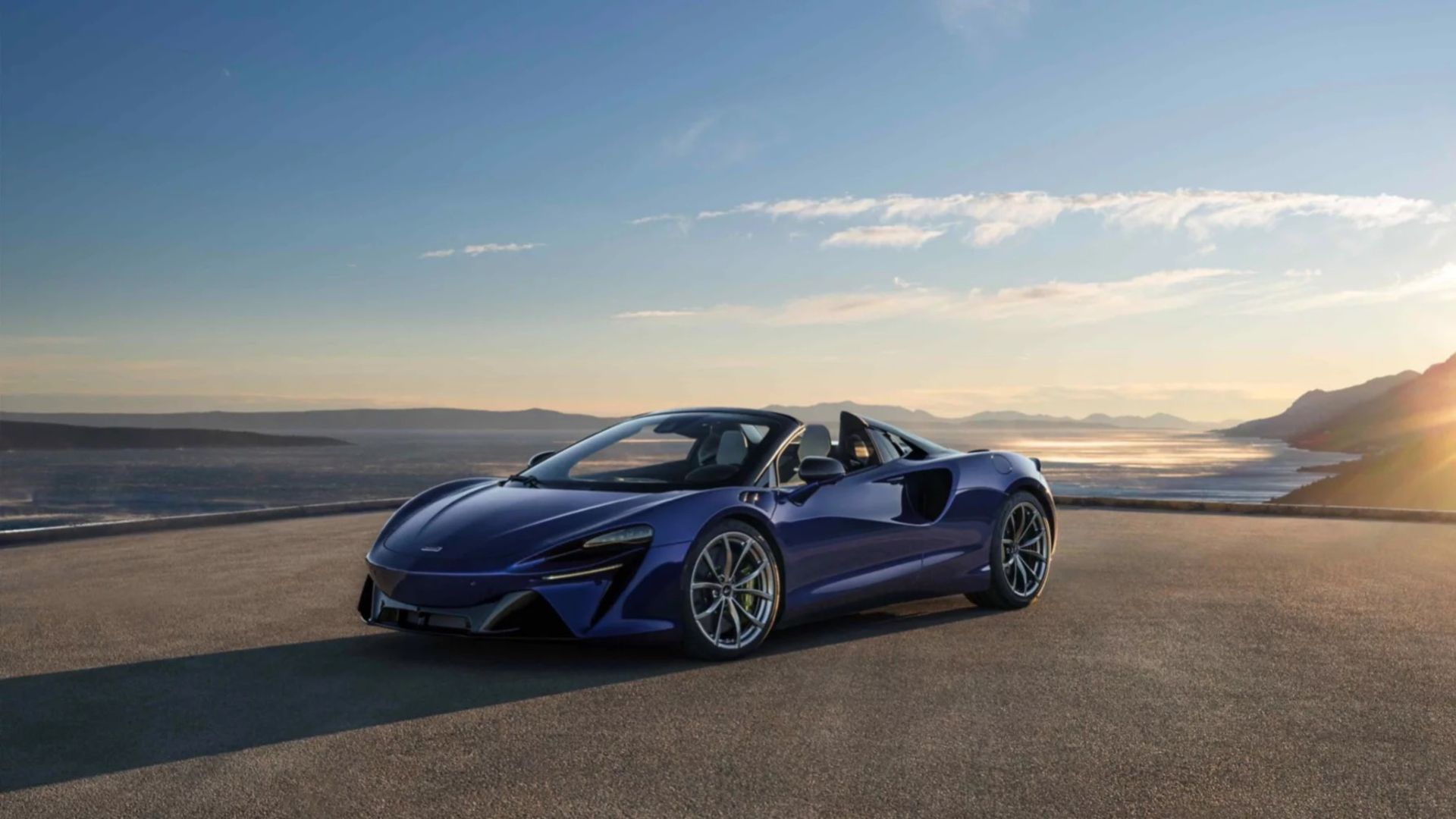 McLaren presenterar Artura som cabriolet