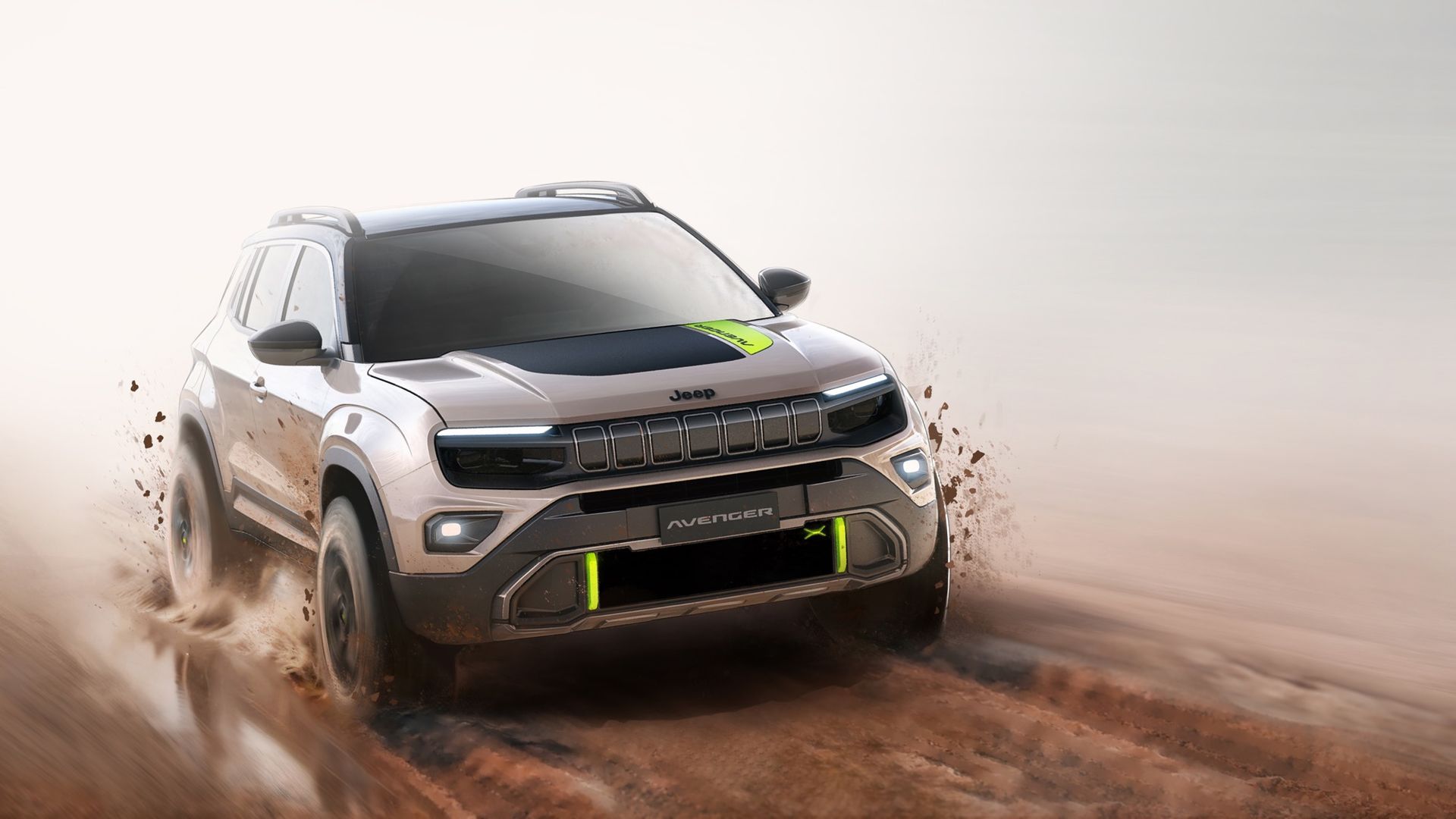 Jeep presenterar Avenger 4Xe