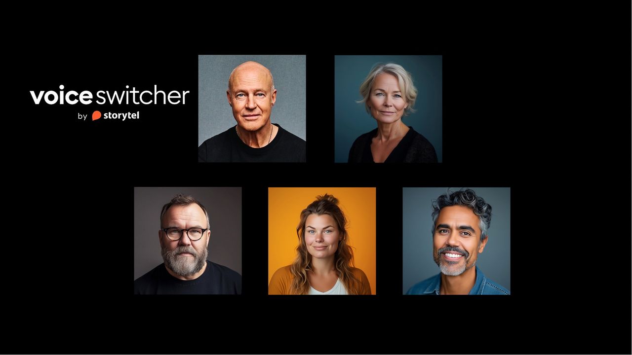 Storytel lanserar AI-röster