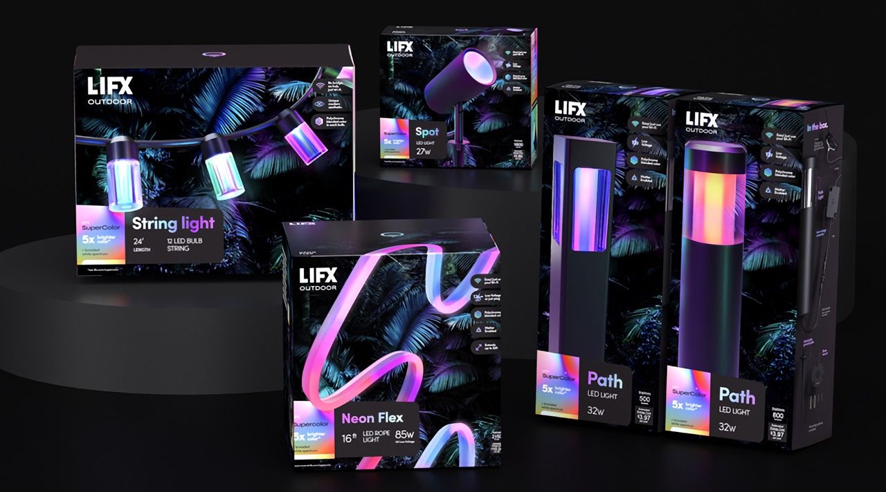 Lifx släpper utomhusbelysning med Matter