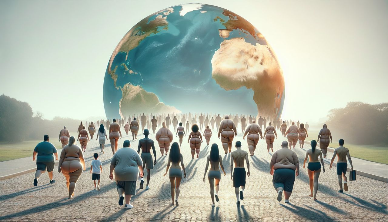 En miljard människor uppges nu leva med fetma