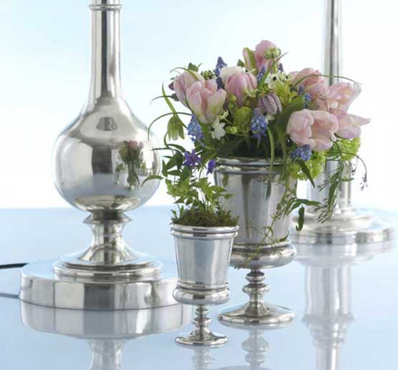 Klassiskt material i nya lampor