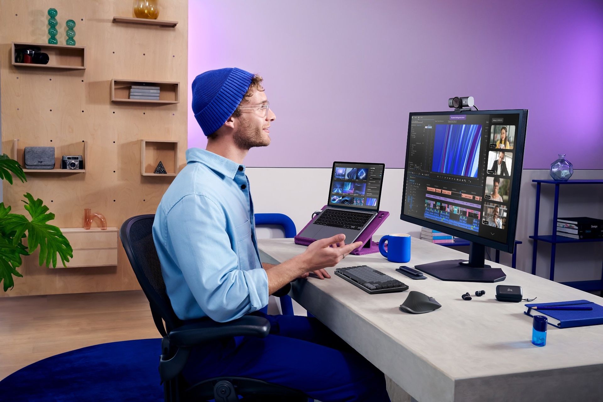 Logitech släpper webbkameran MX Brio