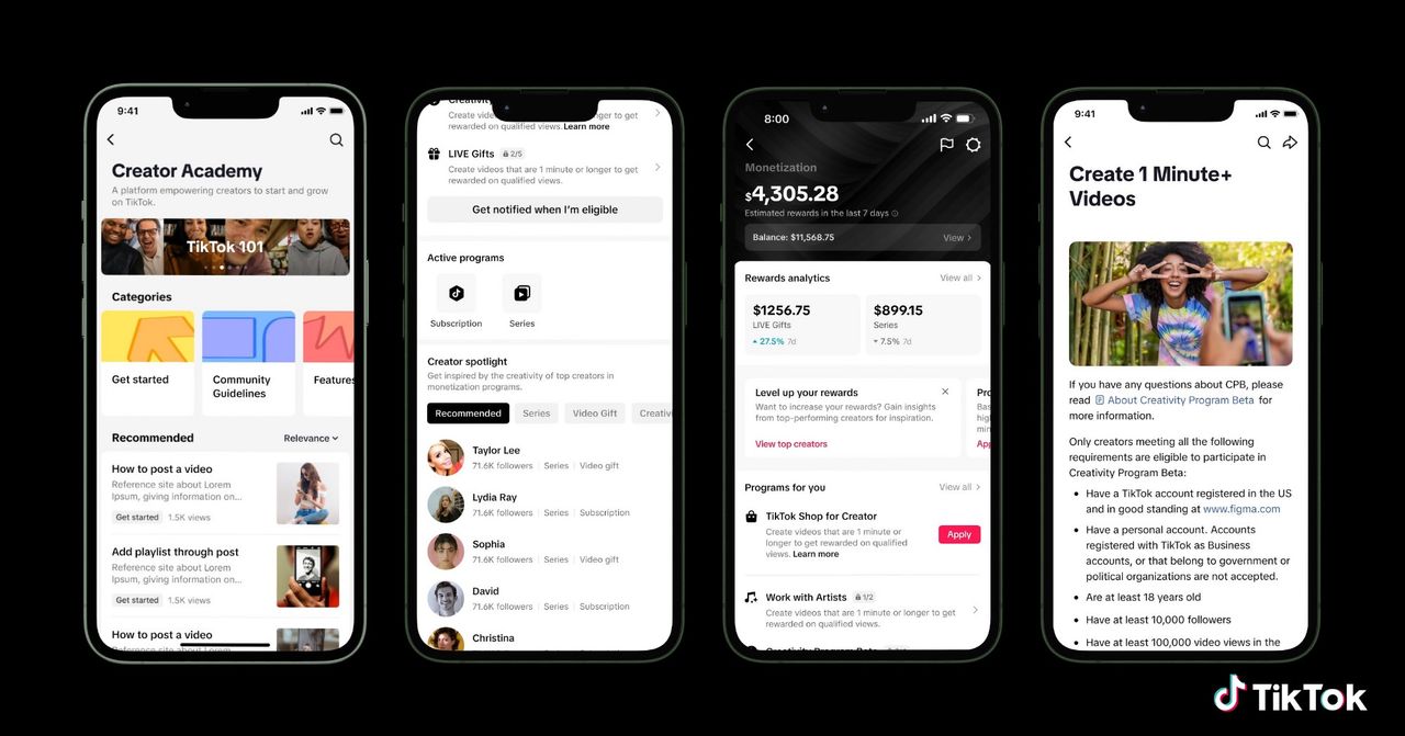 TikTok släpper belöningsprogram