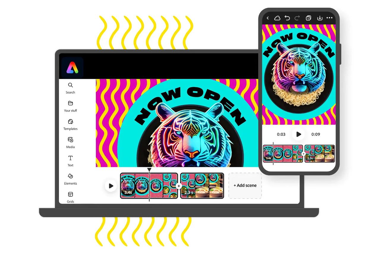 Adobe släpper ny mobilapp för Express
