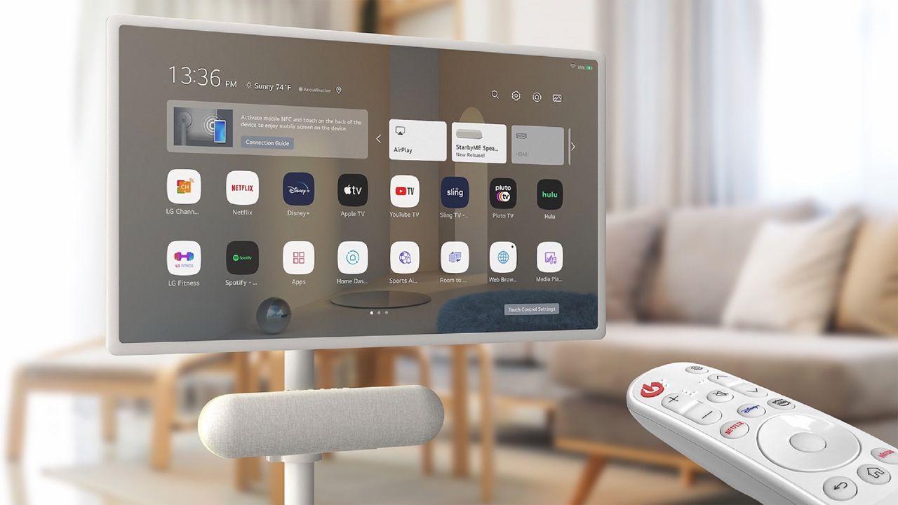 LG släpper högtalare för StanbyME-skärmen