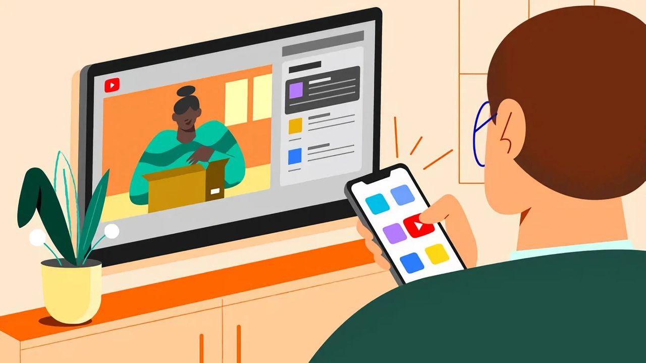 Lättare att läsa kommentarer från YouTube på TV:n