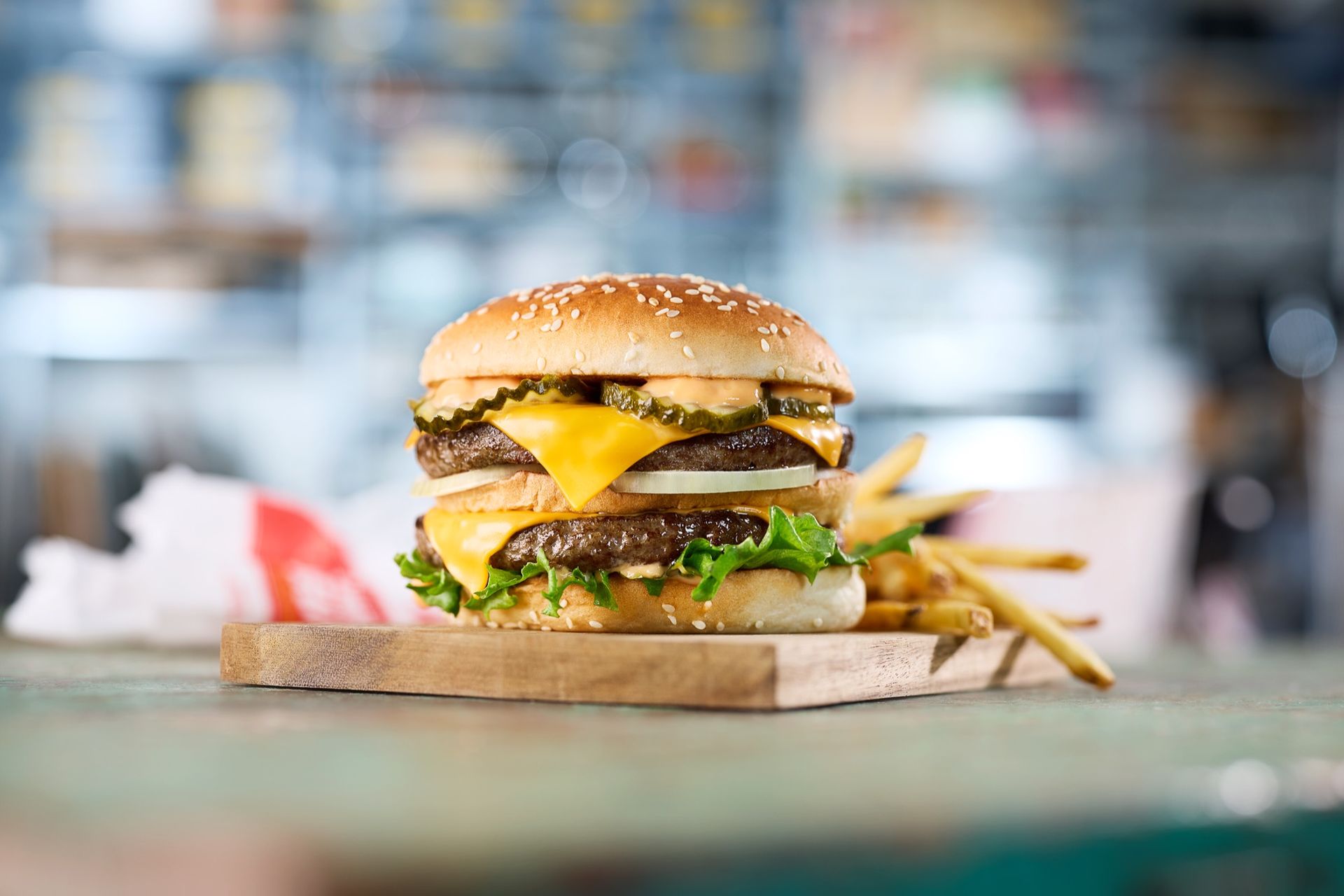 Max har gjort sin egen Big Mac