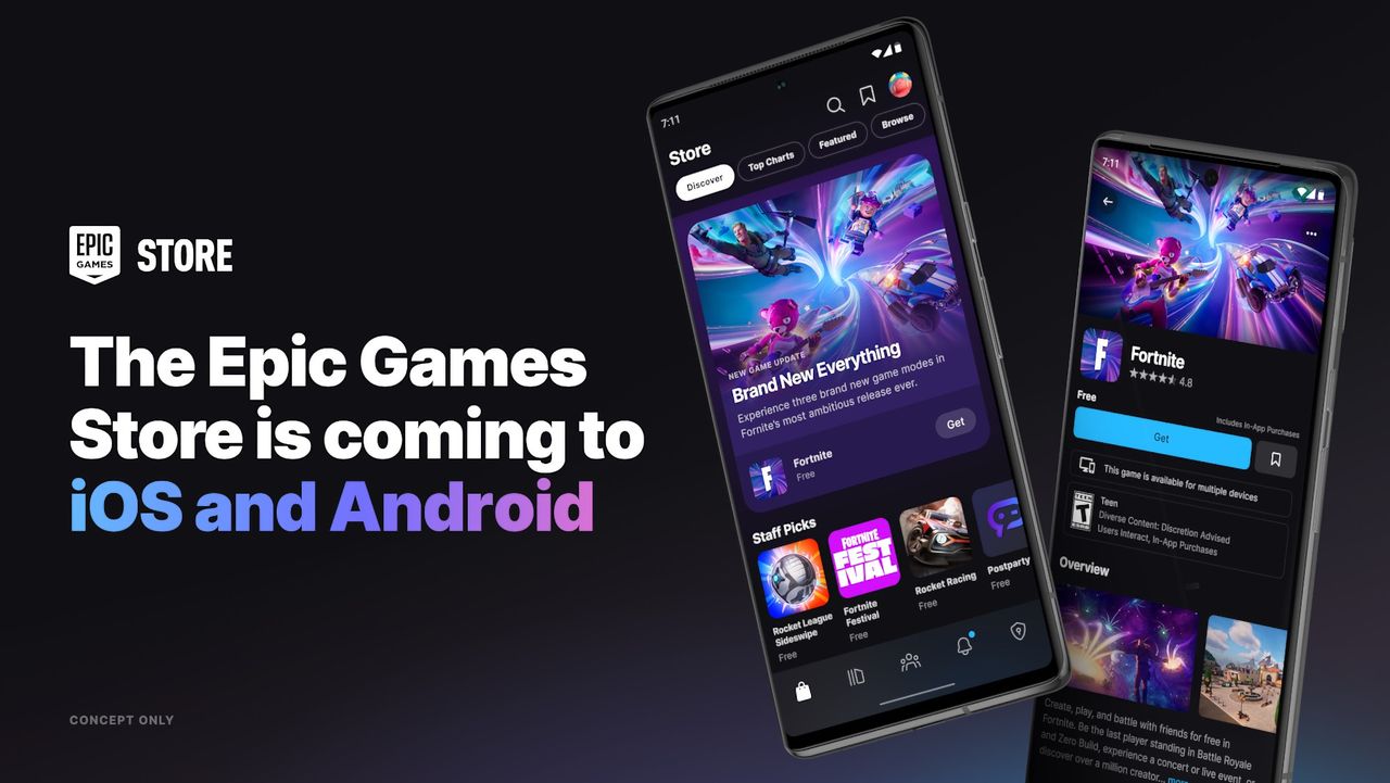 Epic Game Store kommer även till Android