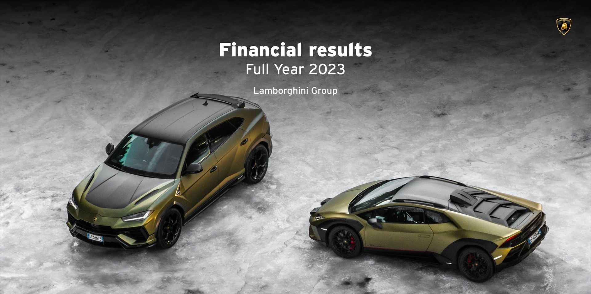 2023 var Lamborghinis bästa år hittills