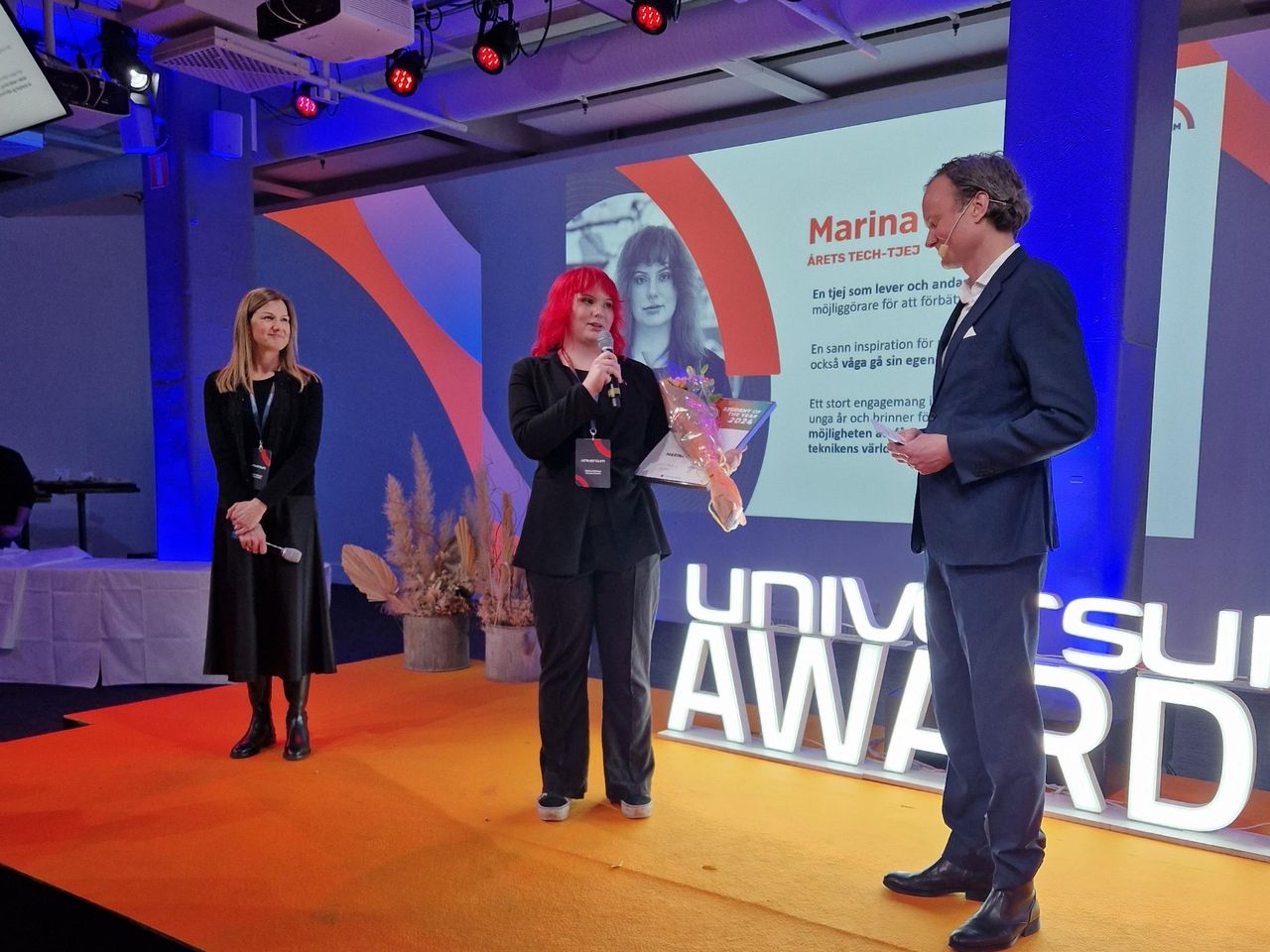 Marina Peltonen blev Årets tech-tjej 2024