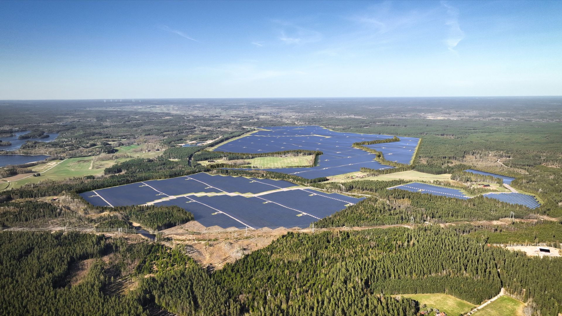 Sveriges största solcellspark kan hamna i Motala