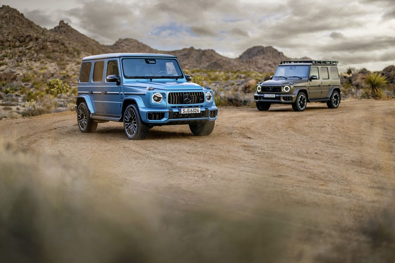 Det här är uppdaterade Mercedes G-Klass