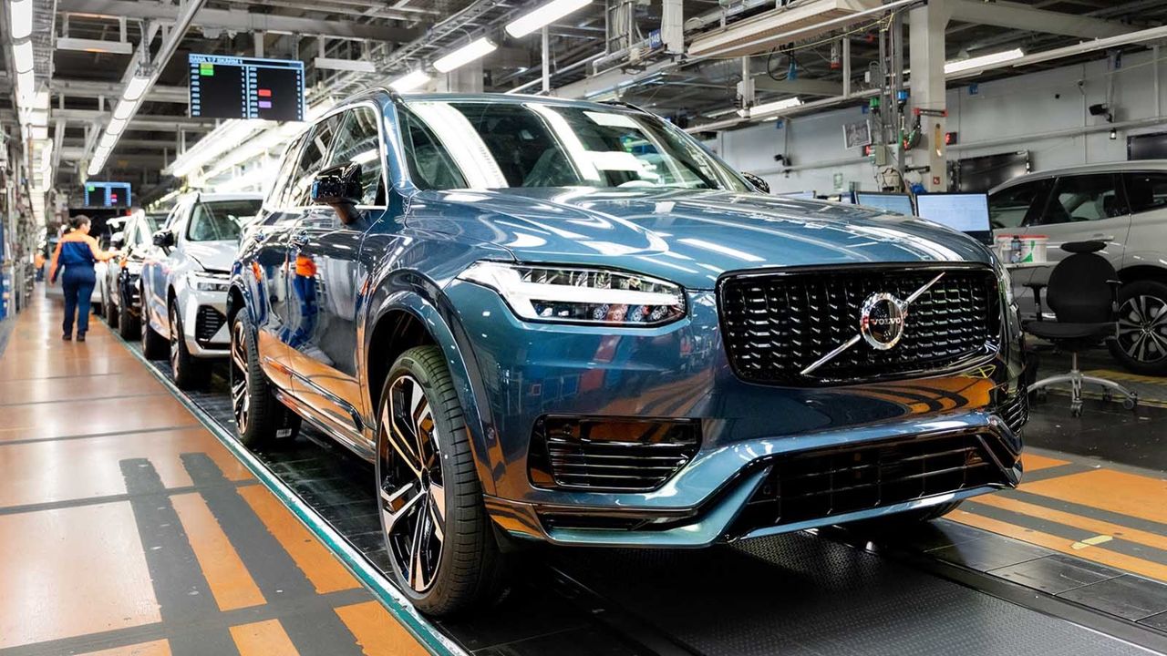 Den sista dieselbilen tillverkad på Volvo i Torslanda