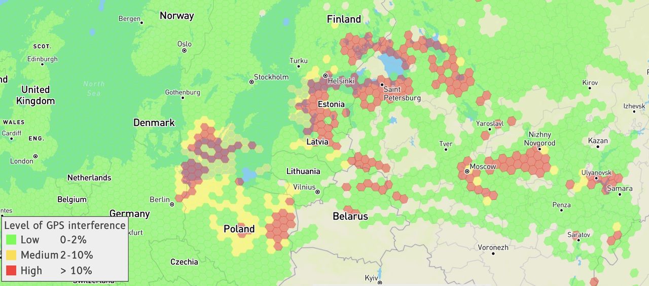 GPS-störningar mot flygplan fortsätter