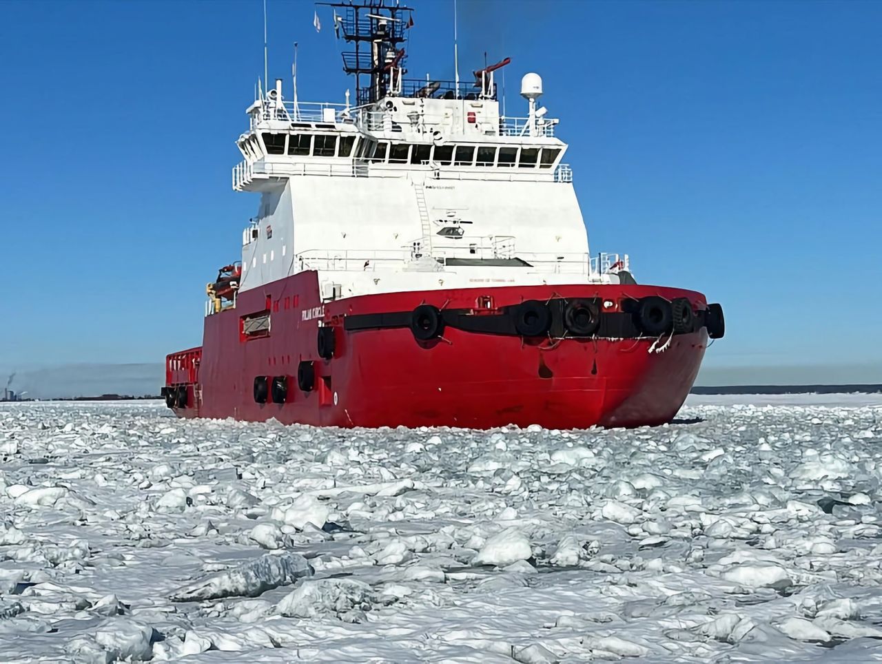 Sjöfartsverkets nya isbrytare ska heta Idun