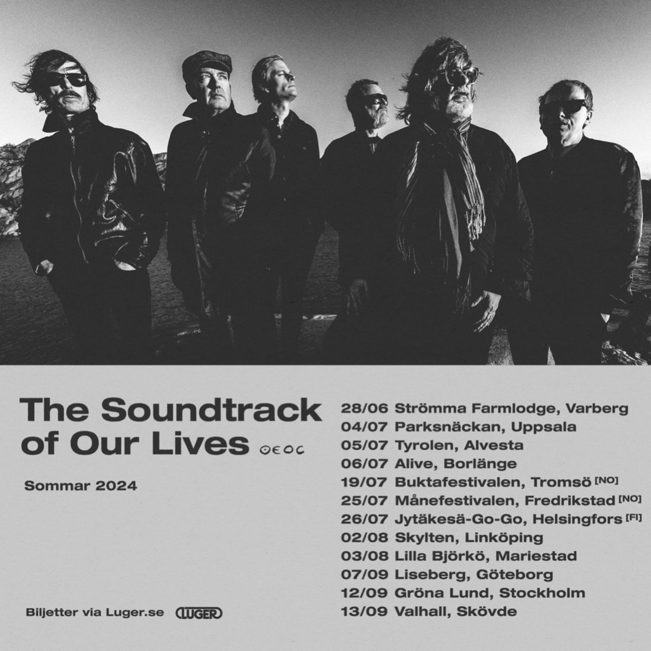 The Soundtrack of Our Lives på sommarturné