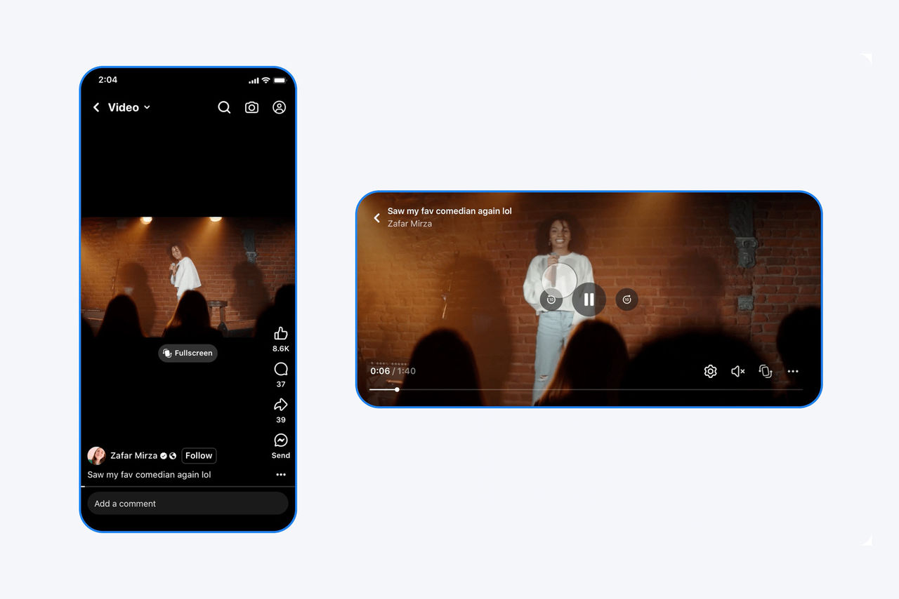 Facebook gör om videospelare