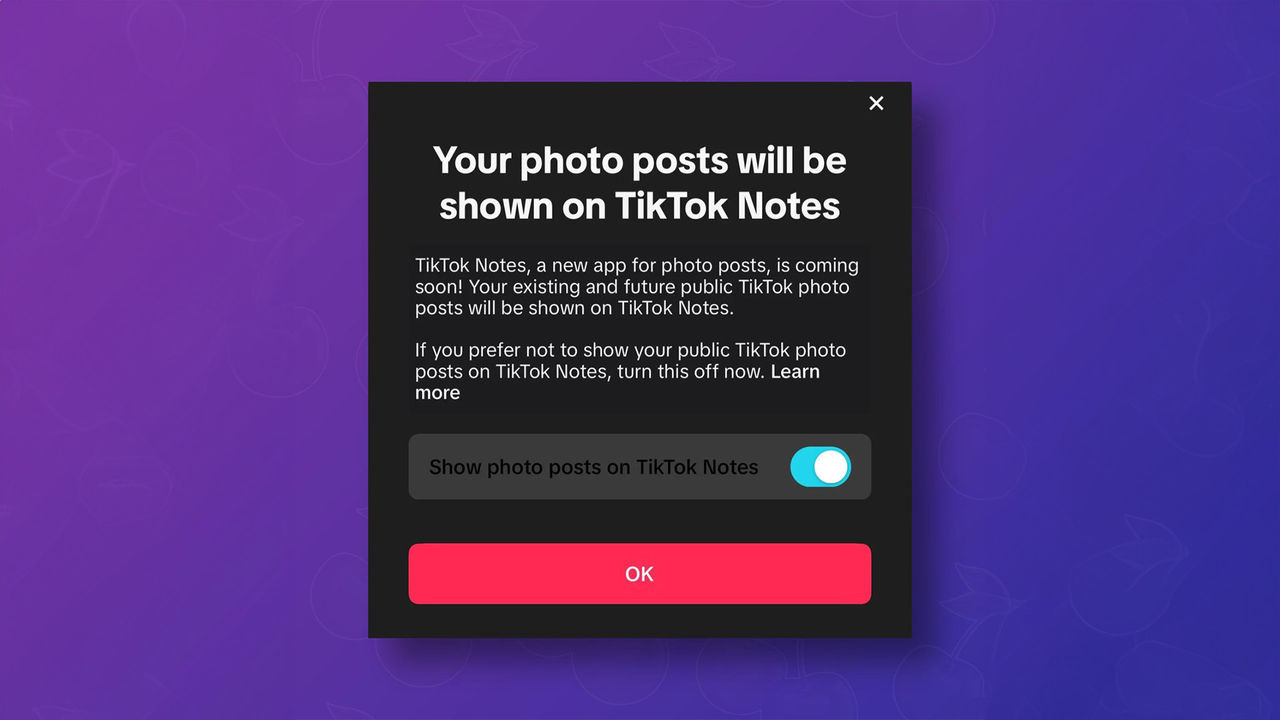TikToks Instagram-utmanare kan kallas Notes