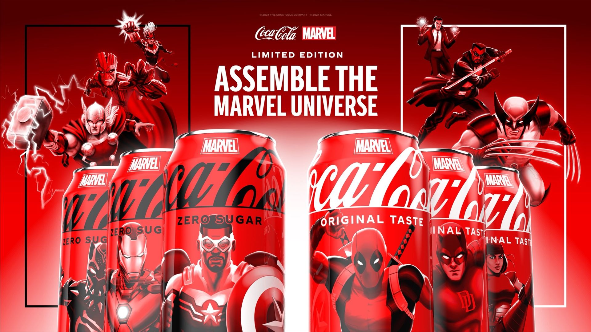 Marvel och Coca-Cola gör saker tillsammans