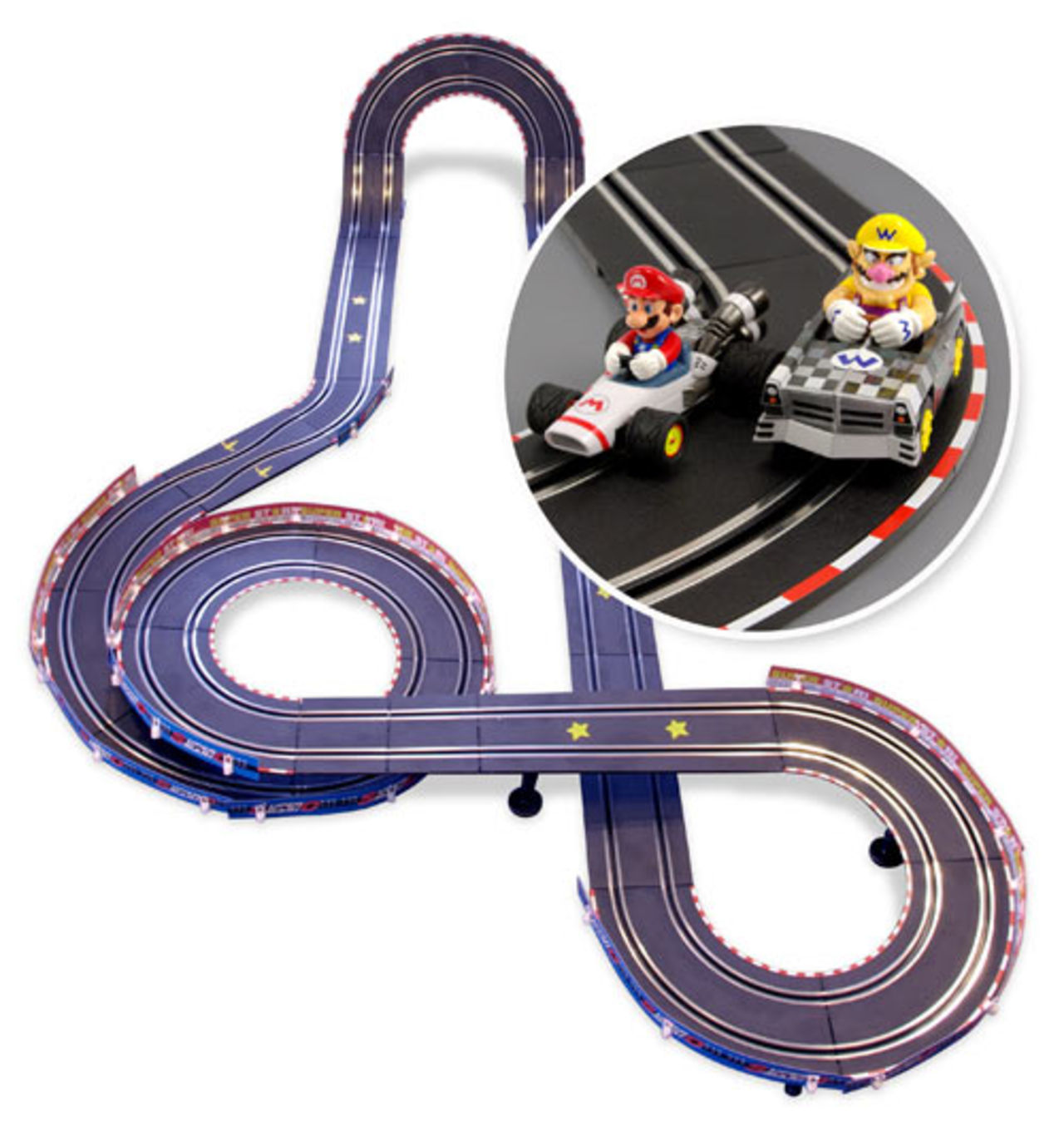 En Mario Kart-bilbana till