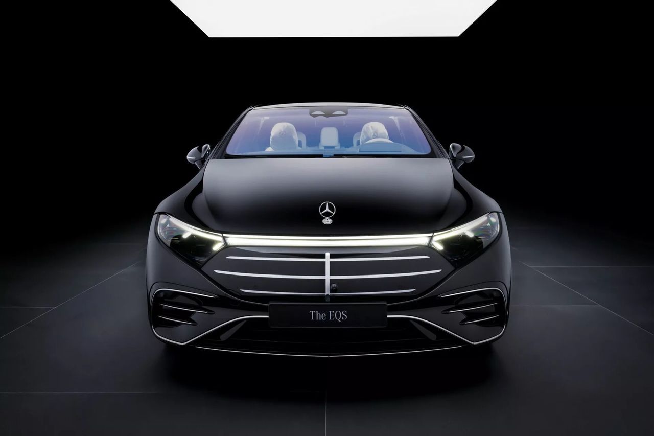 Mercedes lyfter elbilen EQS