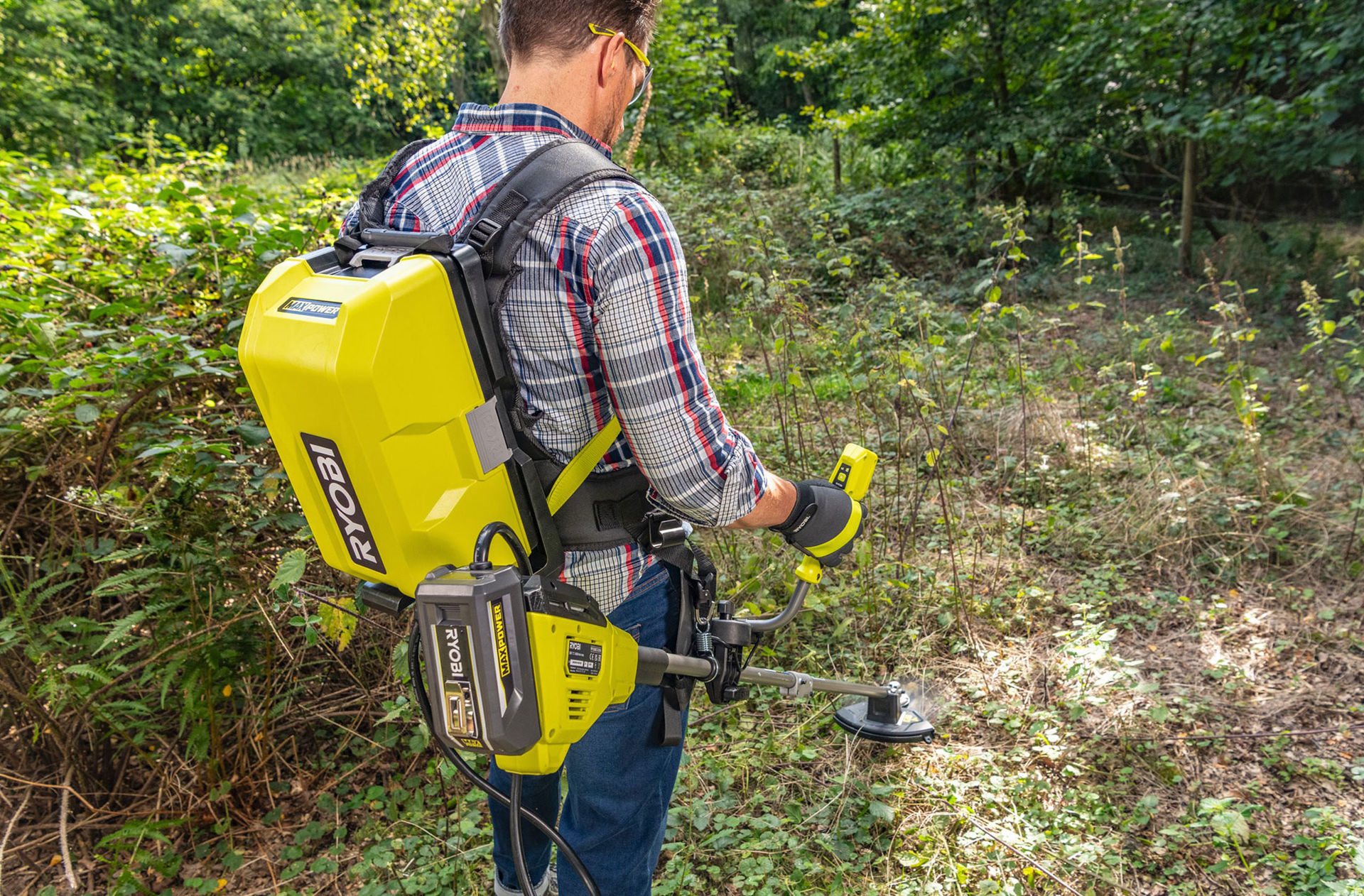 Ryobi uppdaterar sin batteriryggsäck