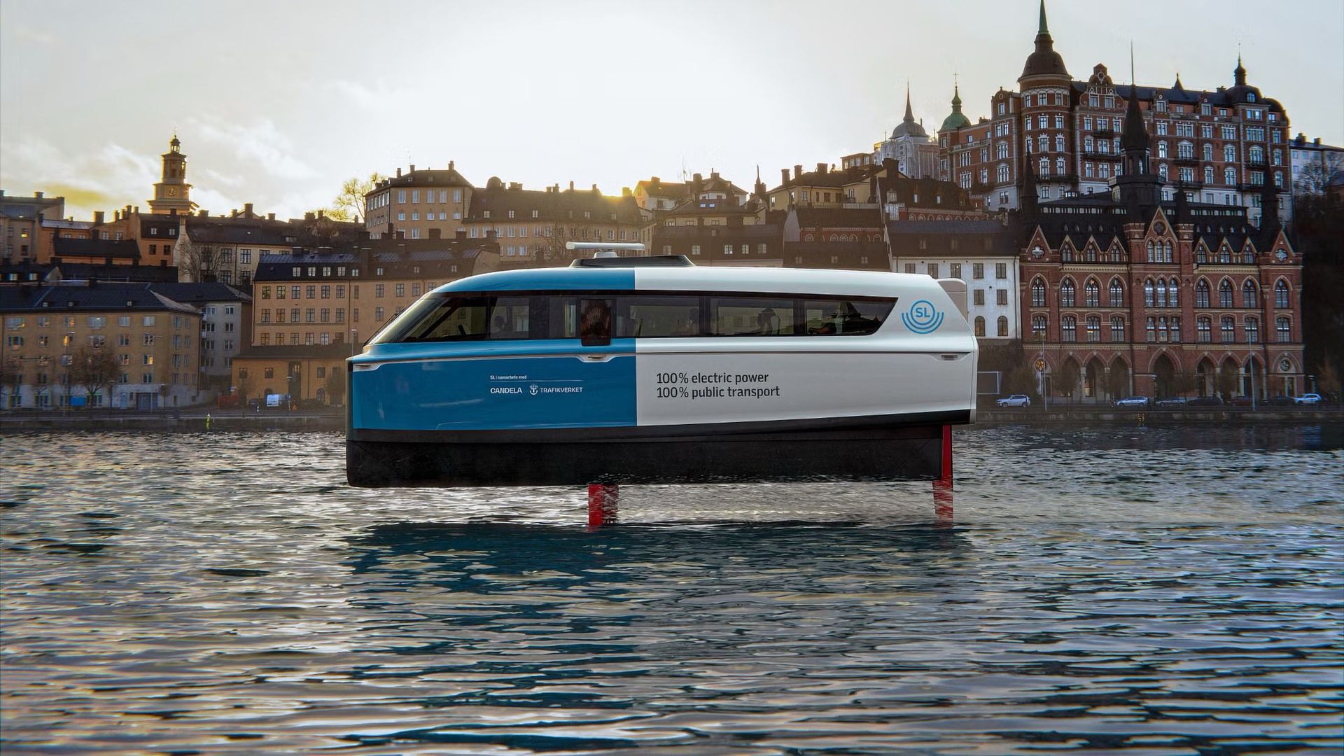 Candelas elfärja blir del av SL:s utbud