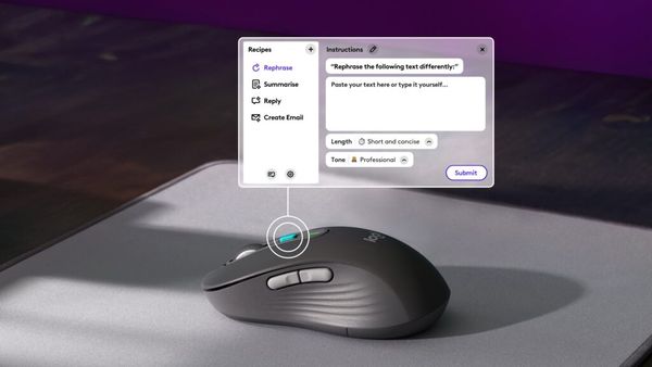 Logitechs möss och tangentbord får stöd för ChatGPT