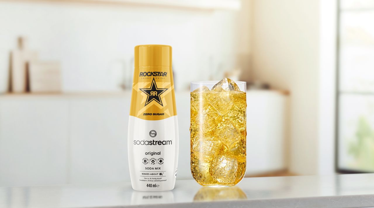 Nu finns Rockstar för SodaStream