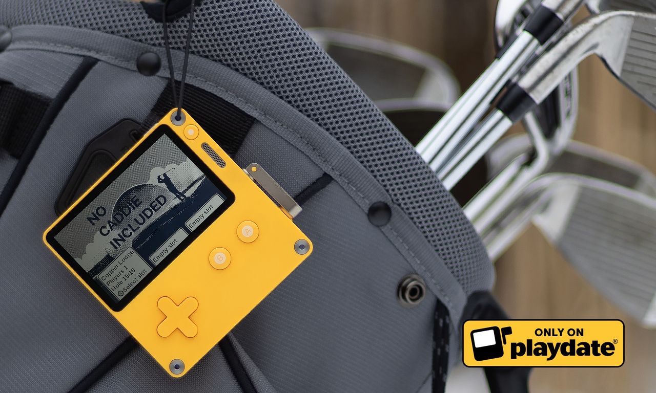 Svenskutvecklare No Caddie Included tar golf till Playdate