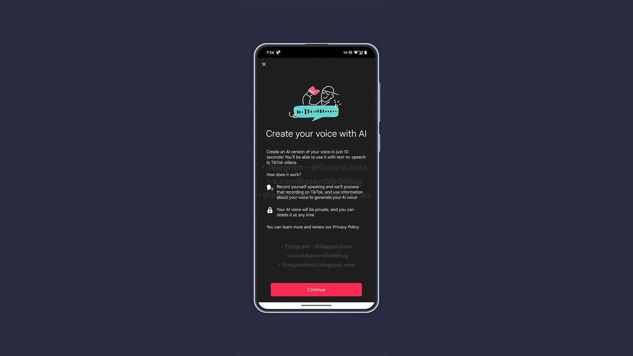 TikTok vill klona din röst med AI