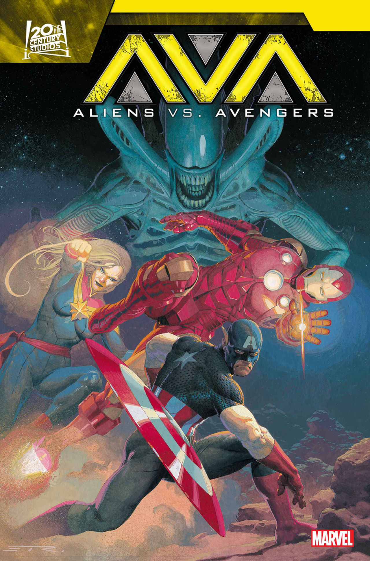 Avengers vs. Aliens blir serietidning