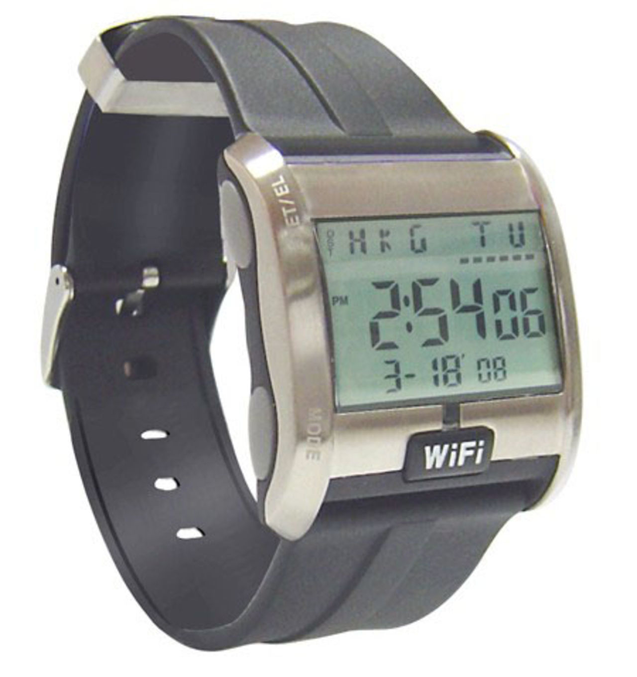 Klocka med WiFi-sniffer