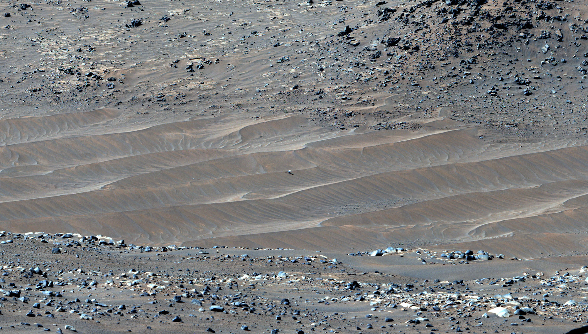 Nu har Ingenuity skickat tillbaka sista meddelandet till jorden