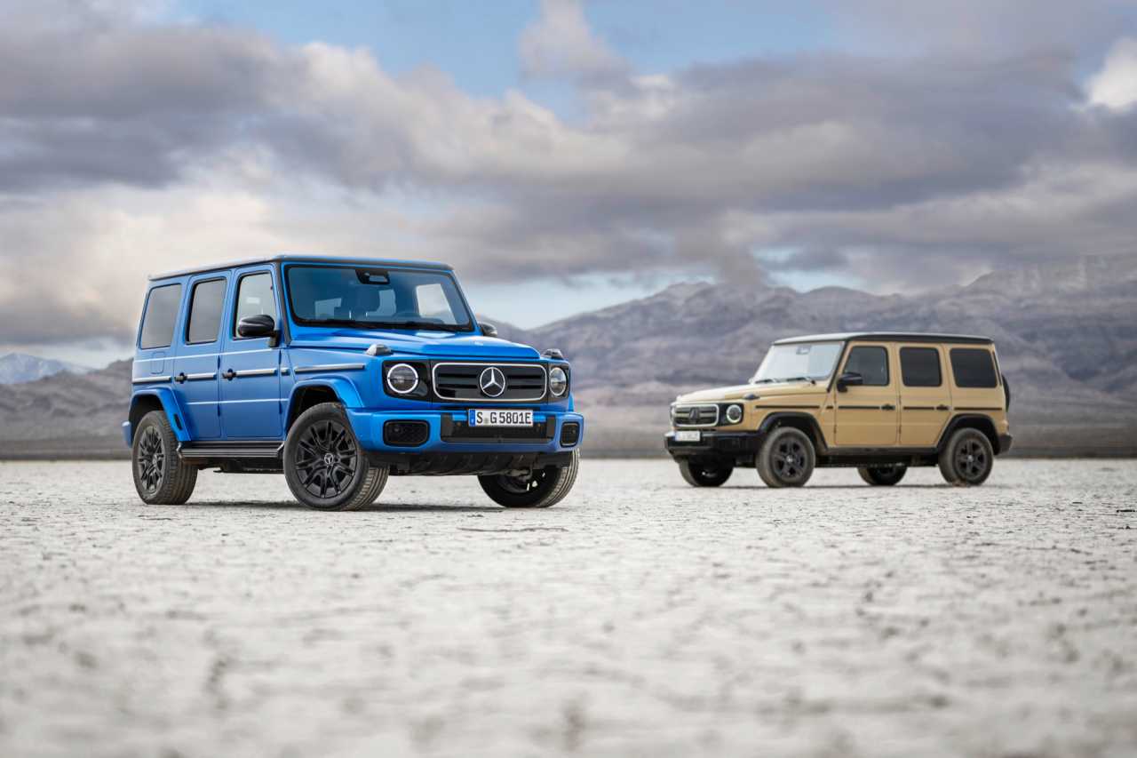 Nu är den här - eldrivna Mercedes G-Klass