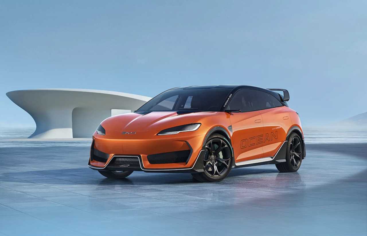 BYD visar nya elbilen Ocean-M