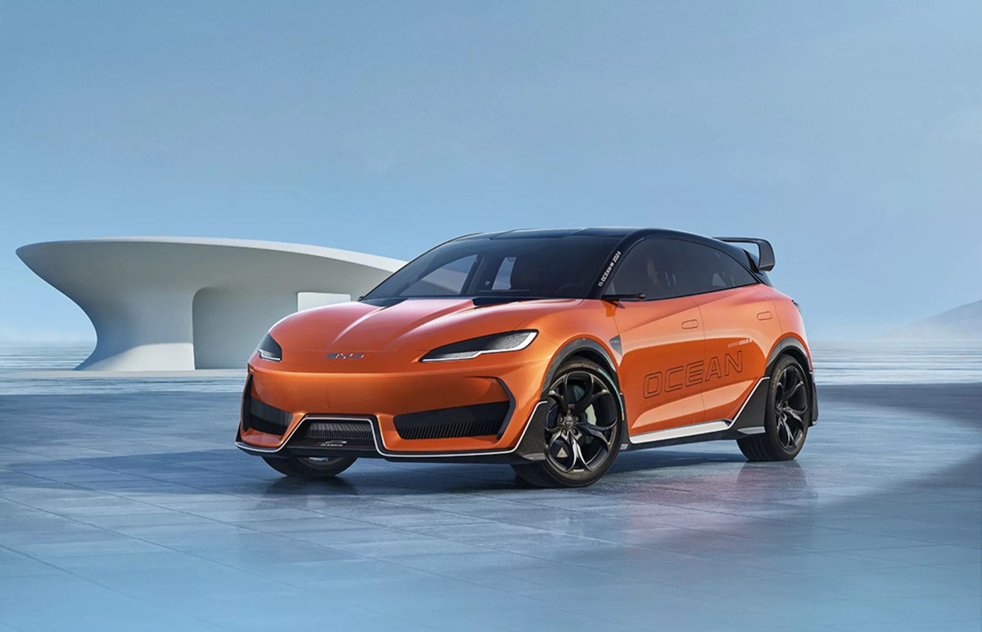 BYD visar nya elbilen Ocean-M