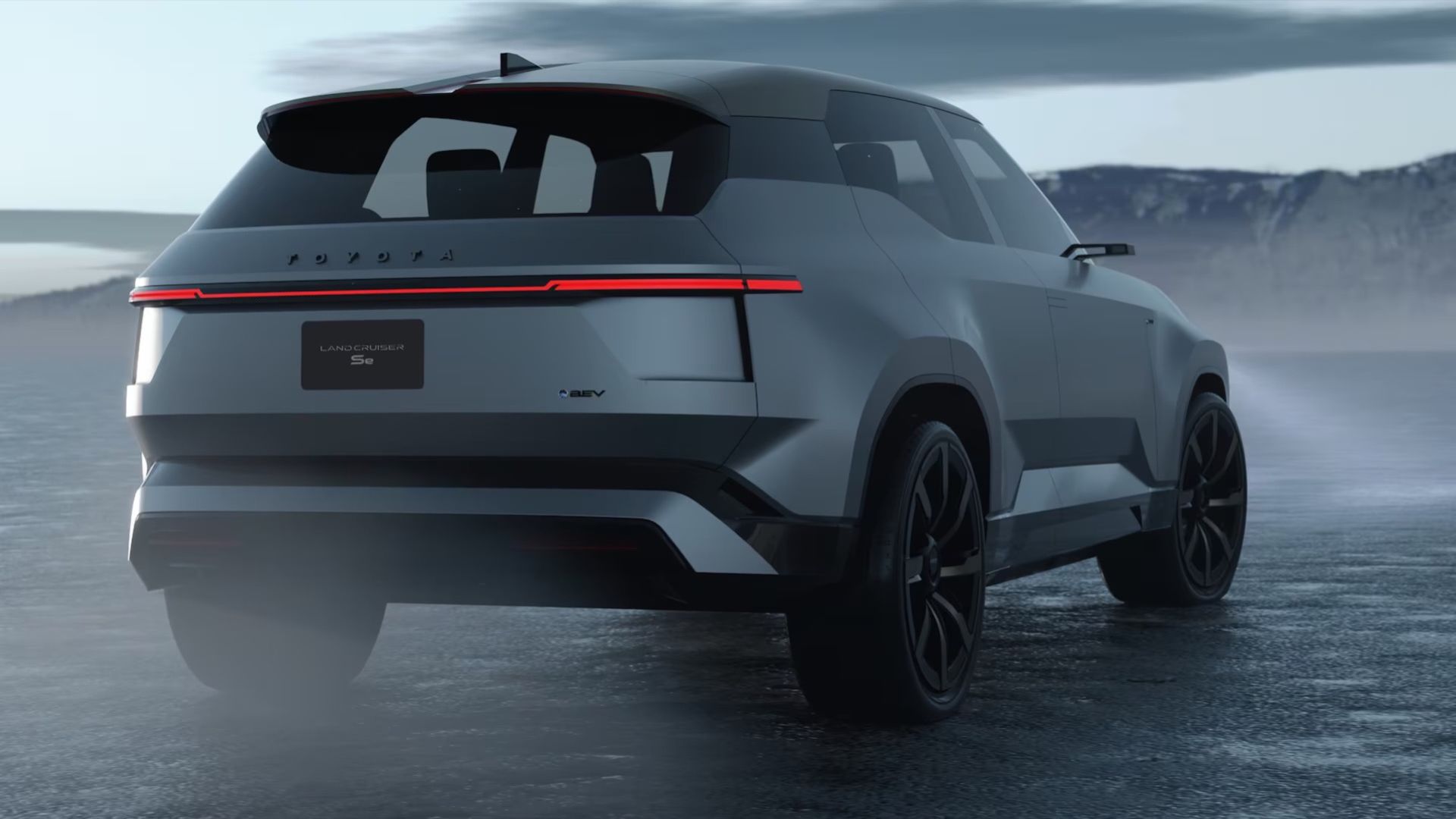 Ny eldriven SUV med tre sätesrader på gång från Toyota